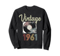 1961 Vinyl Record Player 63Rd Sweatshirt - Custom Art Print Men Women - T-Shirt, Sweatshirt, Hoodie
