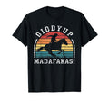 Giddy Up Madafakas Cowboy Sunset Derby T-Shirt - Trendy Graphic Men Women - T-Shirt, Sweatshirt, Hoodie