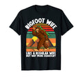 Bigfoot Wife Sunset Squatchy Funny T-Shirt - Trendy Graphic Men Women - T-Shirt, Sweatshirt, Hoodie