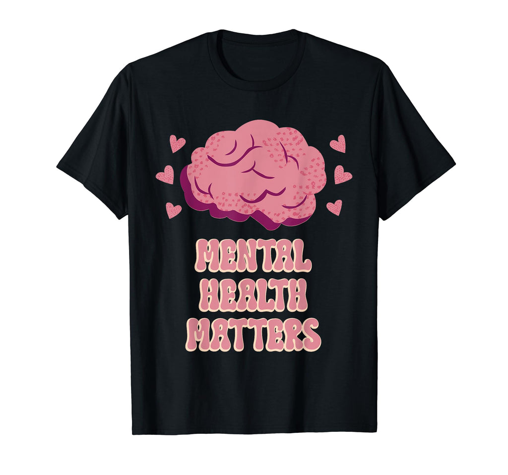Mental Health Matters Mental Health T-Shirt - Aesthetic Graphic Unisex - T-Shirt, Sweatshirt, Hoodie