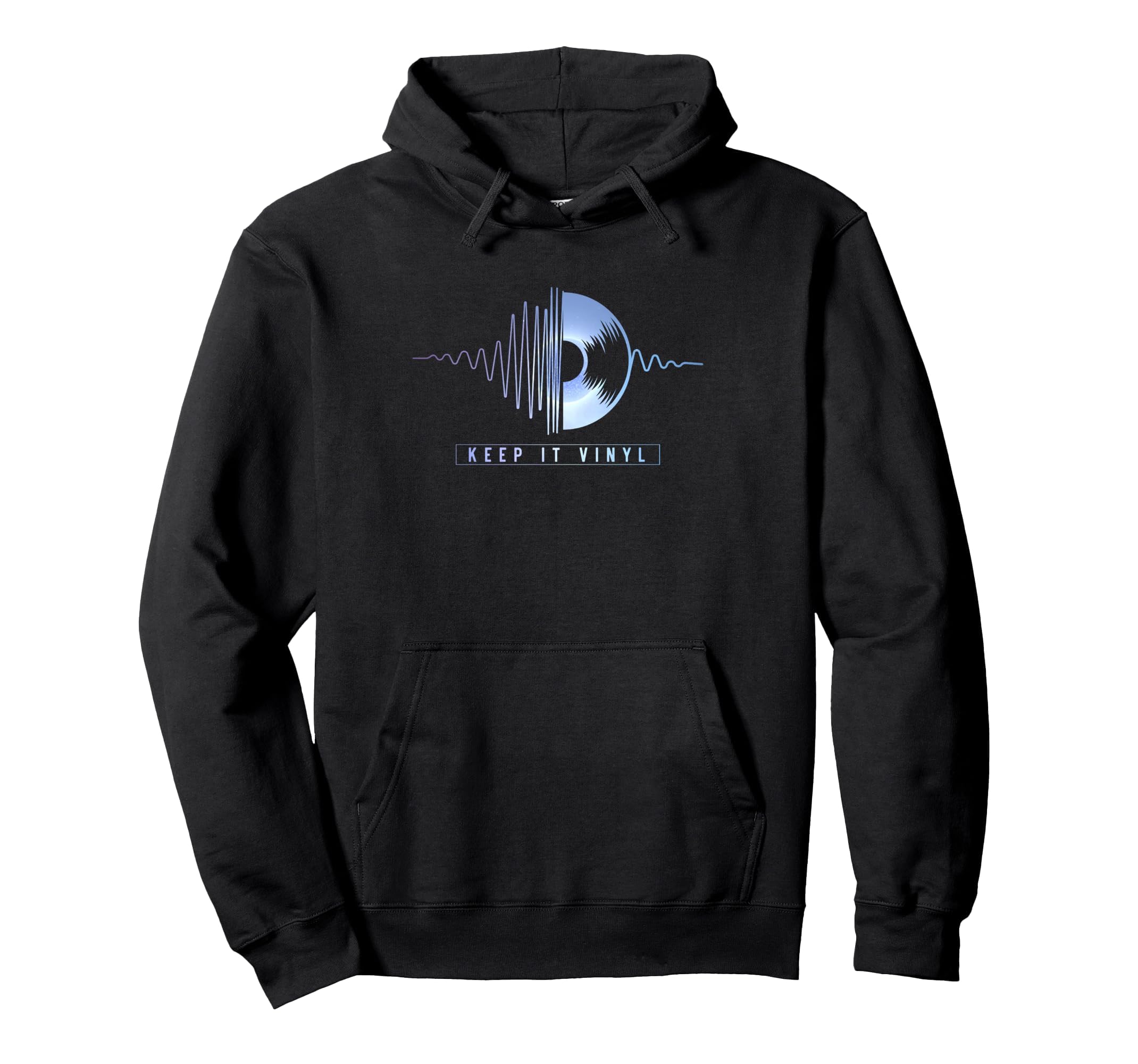 Vinyl Music Dj Record Vinyl Hoodie - Minimalist Print Men Women - T-Shirt, Sweatshirt, Hoodie