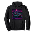 Retrowave Synthwave Aesthetic Sports Hoodie - Fun Novelty Design Unisex - T-Shirt, Sweatshirt, Hoodie