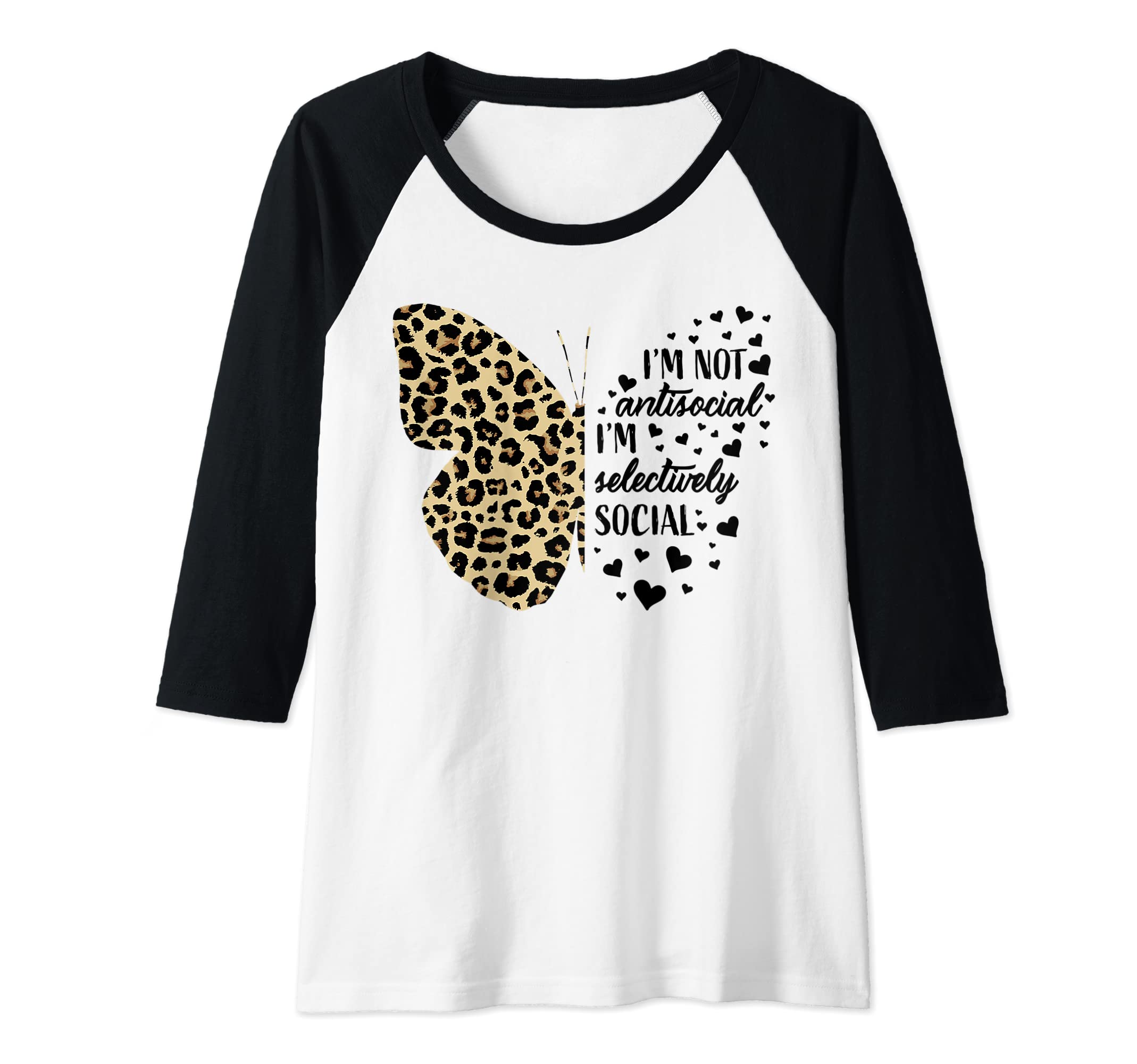 Womens Funny Antisocial Butterfly Sweatshirt - Trendy Graphic for Adults - T-Shirt, Sweatshirt, Hoodie