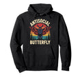 Cryptid Cryptozoology Mothman Introvert Hoodie - Unique Graphic for Adults - T-Shirt, Sweatshirt, Hoodie