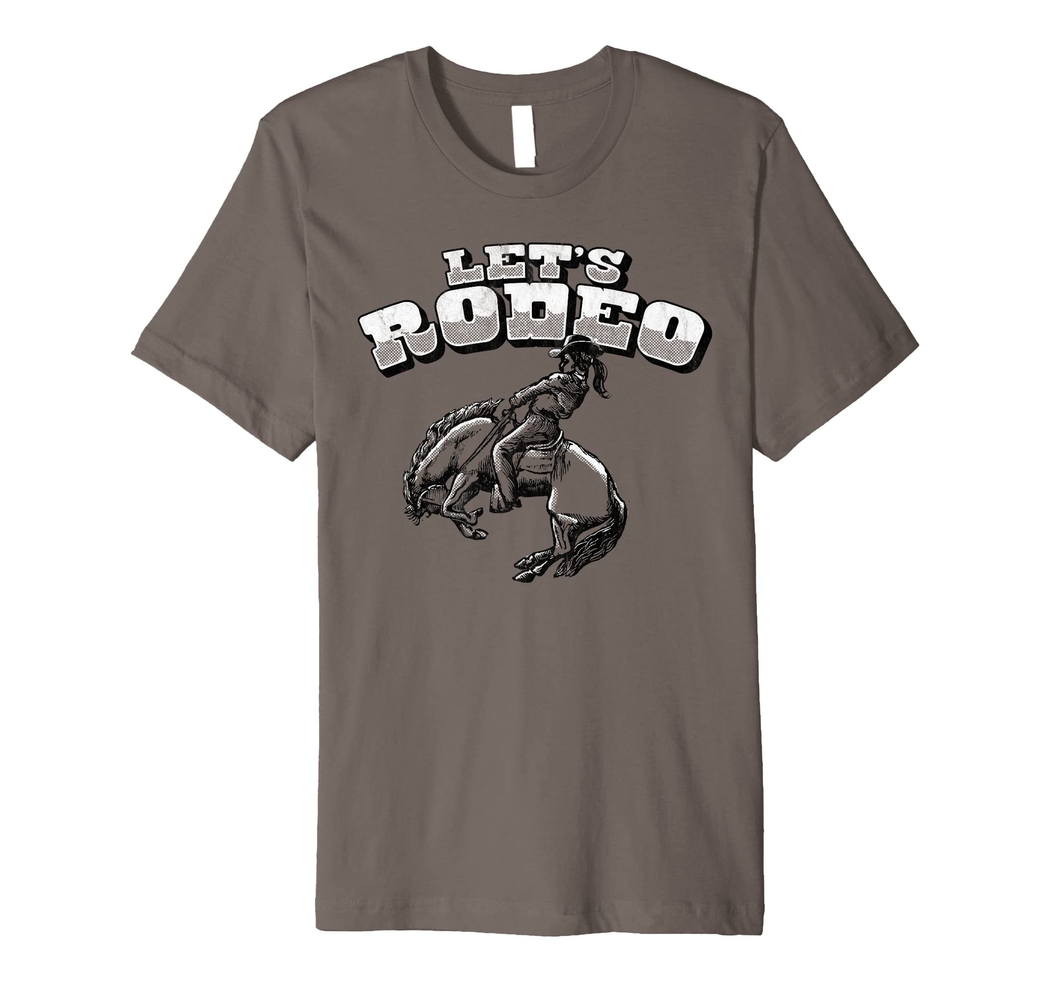 Lets Rodeo Funny Cowgirl Horse Lover T-Shirt - Aesthetic Graphic Men Women - T-Shirt, Sweatshirt, Hoodie