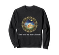 Cats Are My Best Friends Sacred Sweatshirt - Graphic Print for Adults - T-Shirt, Sweatshirt, Hoodie