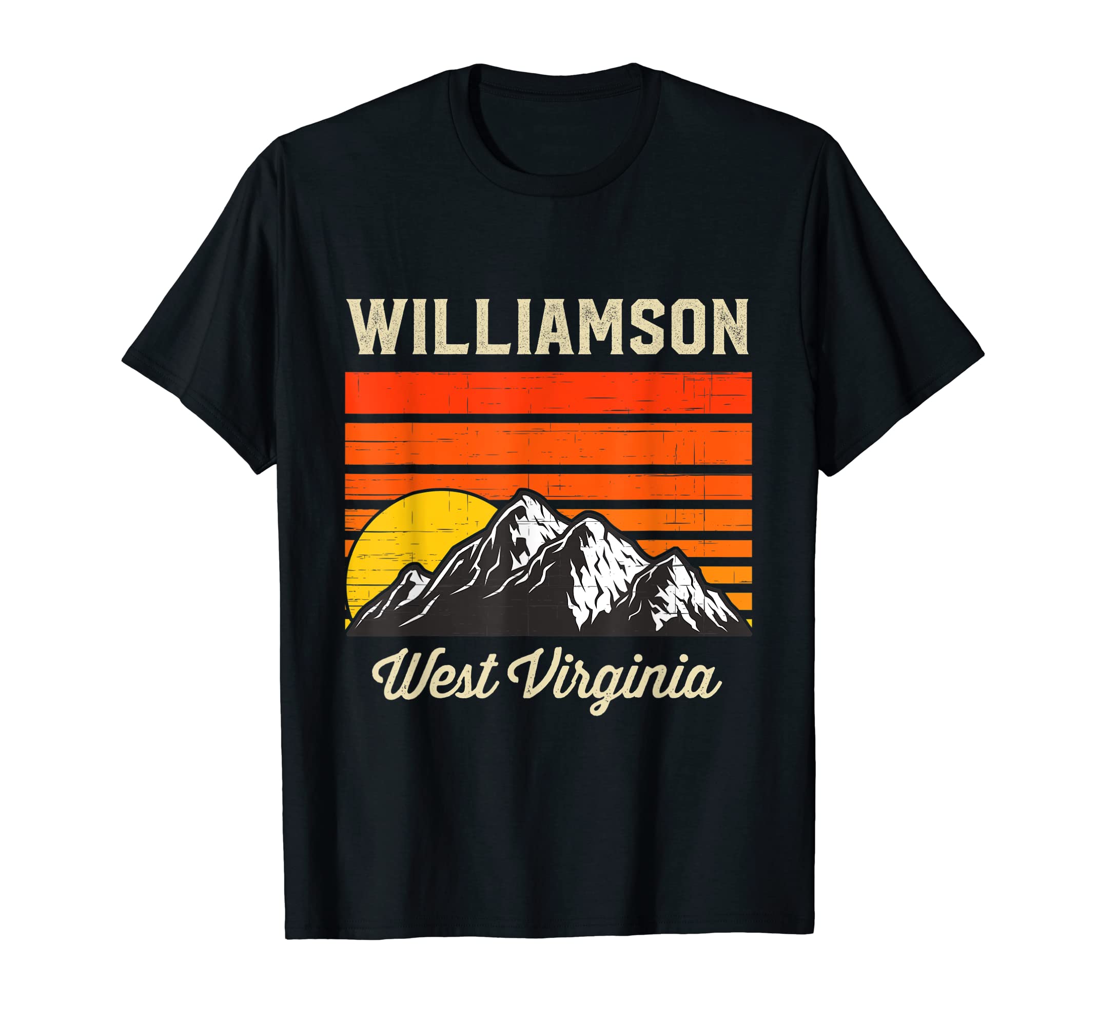 Williamson West Virginia City State Usa T-Shirt - Unique Graphic for Adults - T-Shirt, Sweatshirt, Hoodie