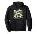 We Turn Fear Into Courage Minority Hoodie - Casual Everyday Wear Men Women - T-Shirt, Sweatshirt, Hoodie