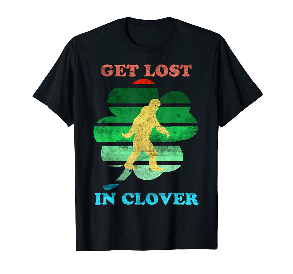 Get Lost Funny Irish Shamrock Sunset T-Shirt - Unique Graphic Unisex - T-Shirt, Sweatshirt, Hoodie