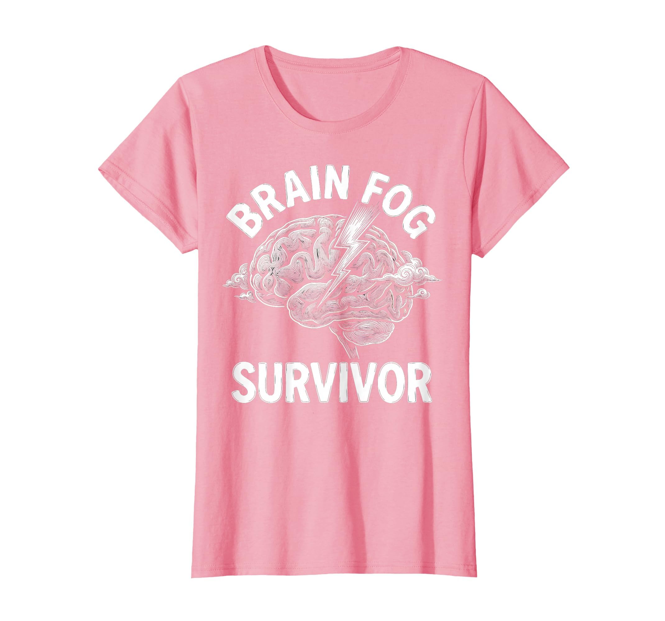 Brain Fog Survivor Adhd Awareness T-Shirt - Fun Novelty Design for Adults - T-Shirt, Sweatshirt, Hoodie