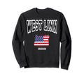 West Linn Oregon Or Throwback Sweatshirt - Streetwear Style Men Women - T-Shirt, Sweatshirt, Hoodie