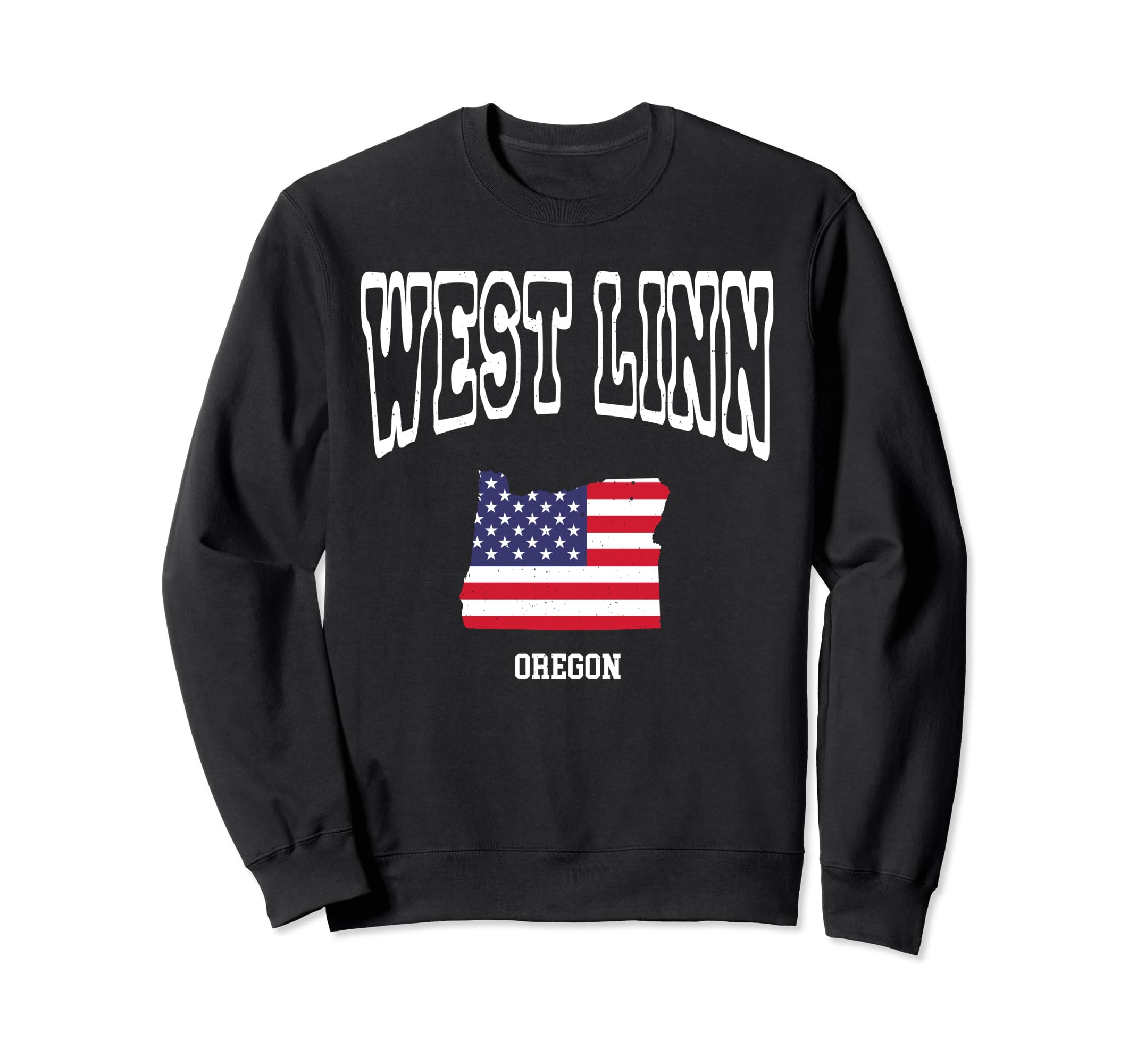 West Linn Oregon Or Throwback Sweatshirt - Streetwear Style Men Women - T-Shirt, Sweatshirt, Hoodie