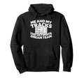 Slot Cars Track Hobby Miniature Hoodie - Casual Everyday Wear Men Women - T-Shirt, Sweatshirt, Hoodie