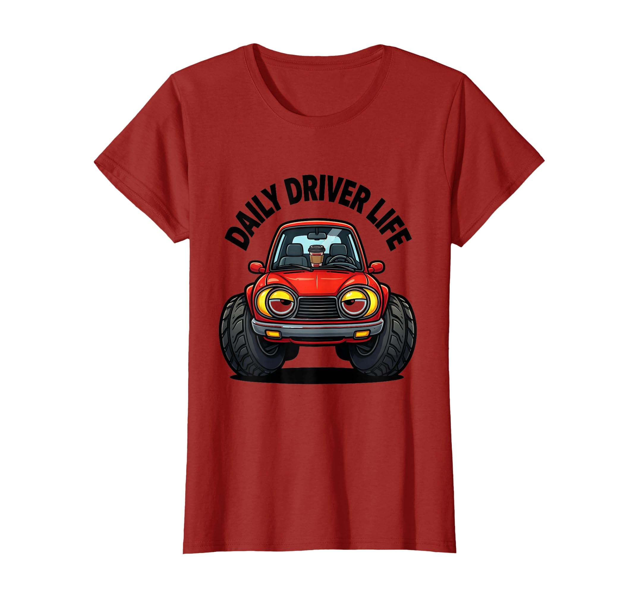 Daily Driver Life Car Enthusiast T-Shirt - Minimalist Print Unisex - T-Shirt, Sweatshirt, Hoodie