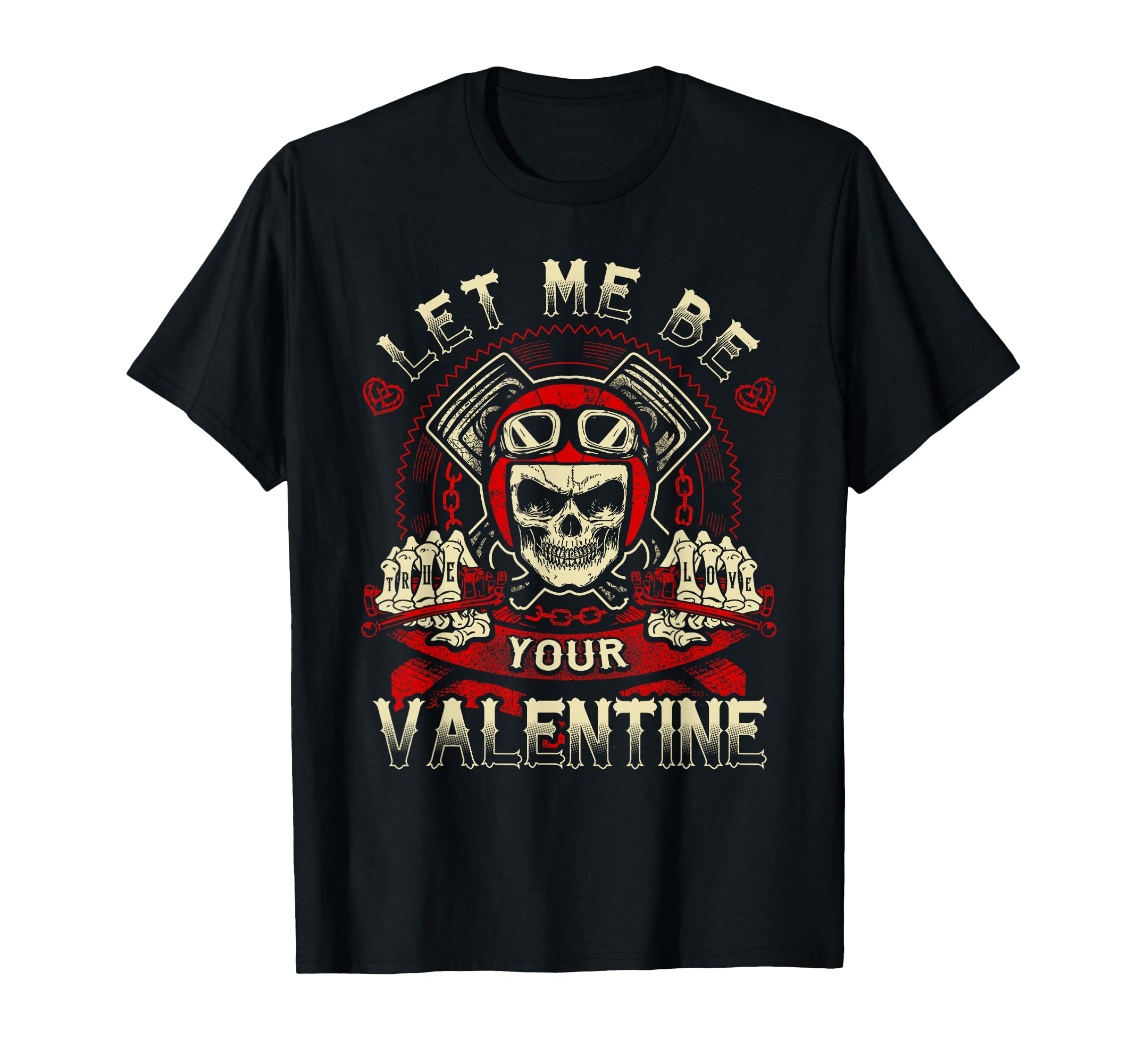 Biker Valentines Day Gift T-Shirt - Casual Everyday Wear for Adults - T-Shirt, Sweatshirt, Hoodie