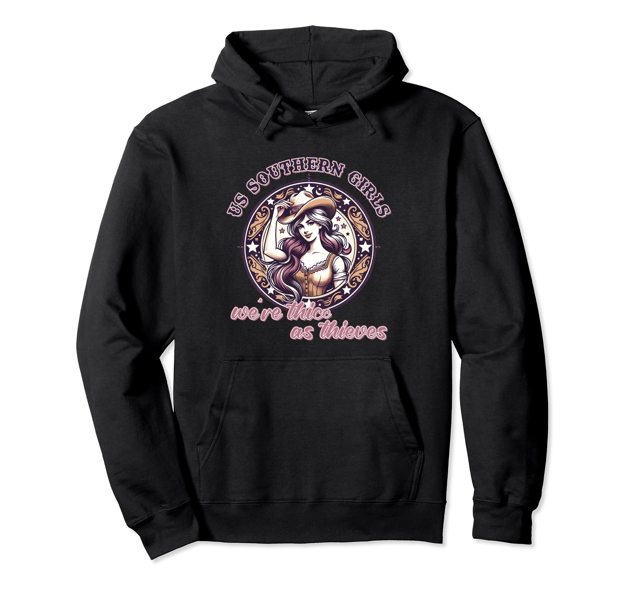 Cowgirl Southern Texas Western Cowgirl Hoodie - Streetwear Style Unisex - T-Shirt, Sweatshirt, Hoodie