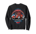 Hotrods And Cars Garage Distressed Sweatshirt - Trendy Graphic for Adults - T-Shirt, Sweatshirt, Hoodie