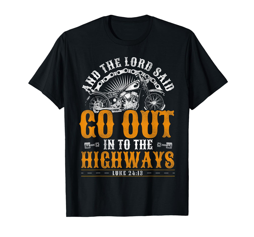 Christian Motorcycle Biker And Lord T-Shirt - Novelty Apparel Men Women - T-Shirt, Sweatshirt, Hoodie