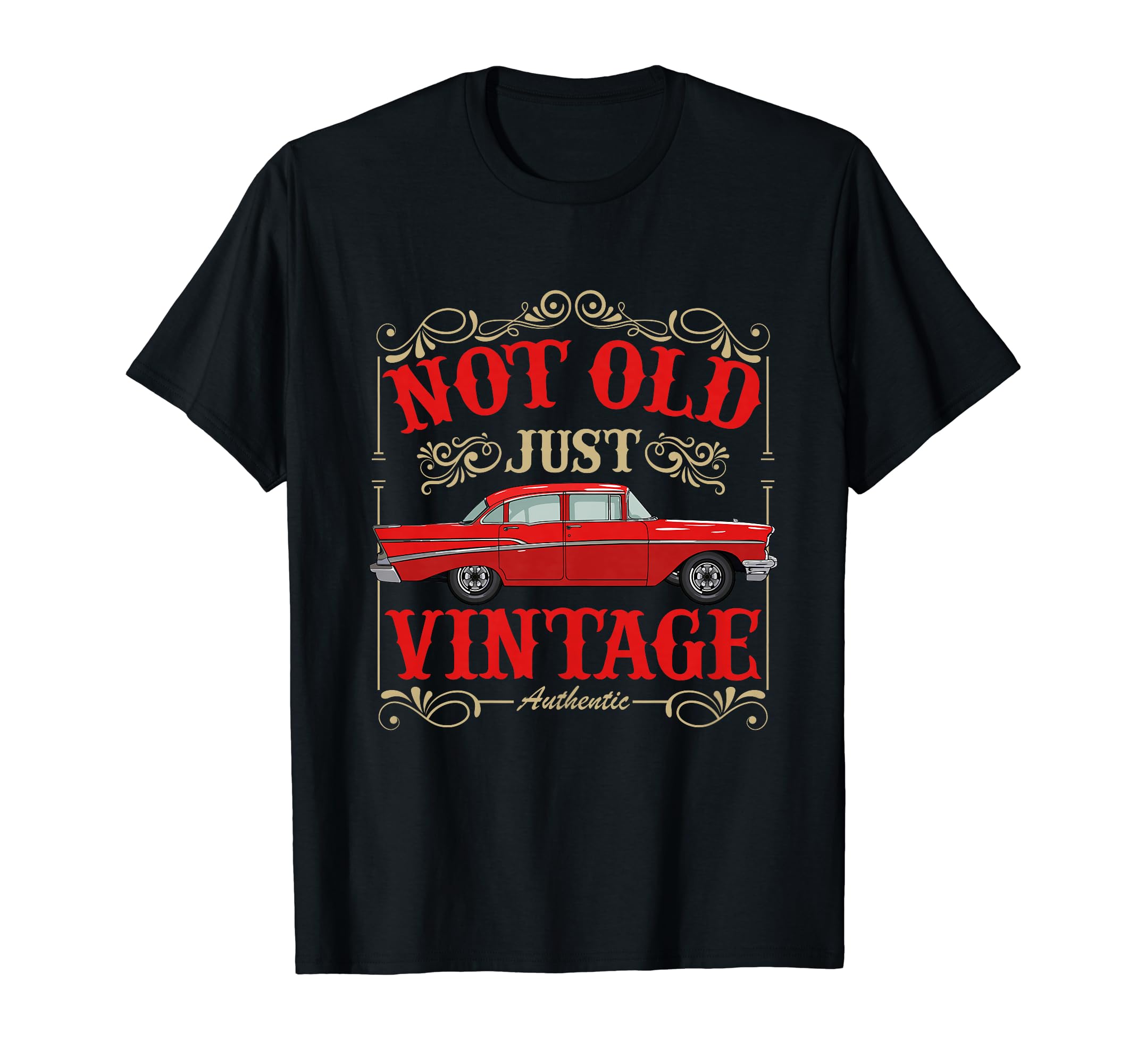 Authentic Car Racing American Car T-Shirt - Novelty Apparel Men Women - T-Shirt, Sweatshirt, Hoodie