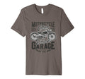 Garage Motorcycle 1961 And T-Shirt - Novelty Apparel Unisex - T-Shirt, Sweatshirt, Hoodie