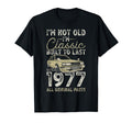 49Th Birthday Since 1977 Car 49 Year Old T-Shirt - Graphic Print Unisex - T-Shirt, Sweatshirt, Hoodie