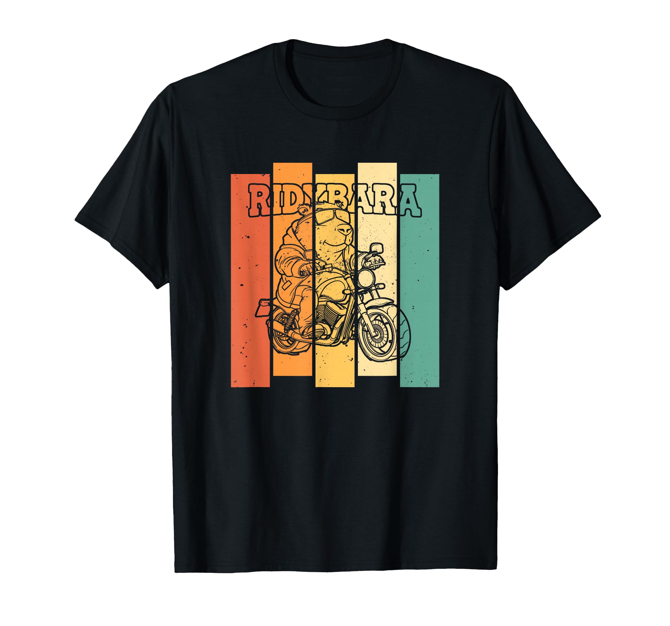 Ridybara Motorcycle Motorcyclist T-Shirt - Custom Art Print Men Women - T-Shirt, Sweatshirt, Hoodie