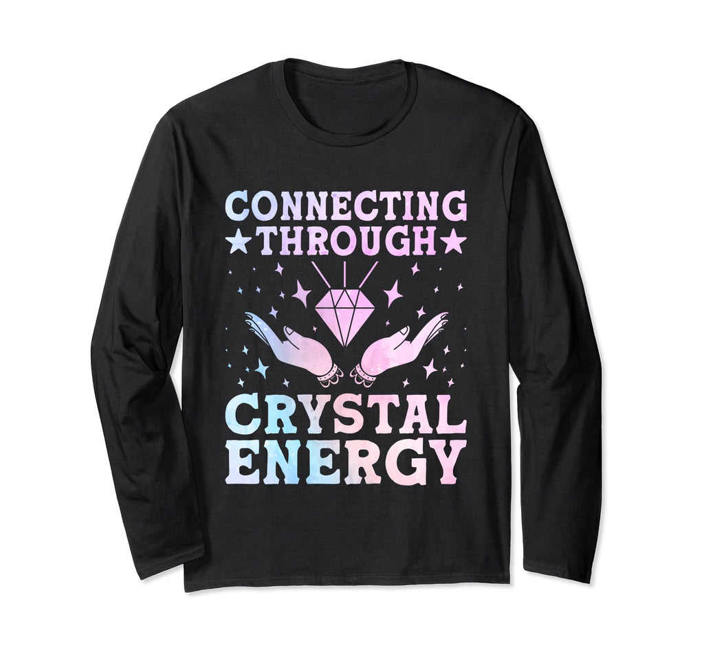 Spiritual Crystal Stones Healing T-Shirt - Minimalist Print Men Women - T-Shirt, Sweatshirt, Hoodie