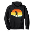 Hiking Hiker Sunset Hoodie - Graphic Print Unisex - T-Shirt, Sweatshirt, Hoodie