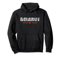 Belarus 70S 80S Type Flag Hoodie - Unique Graphic Men Women - T-Shirt, Sweatshirt, Hoodie