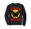 Cryptid Cryptozoology Mothman Sweatshirt - Minimalist Print for Adults - T-Shirt, Sweatshirt, Hoodie
