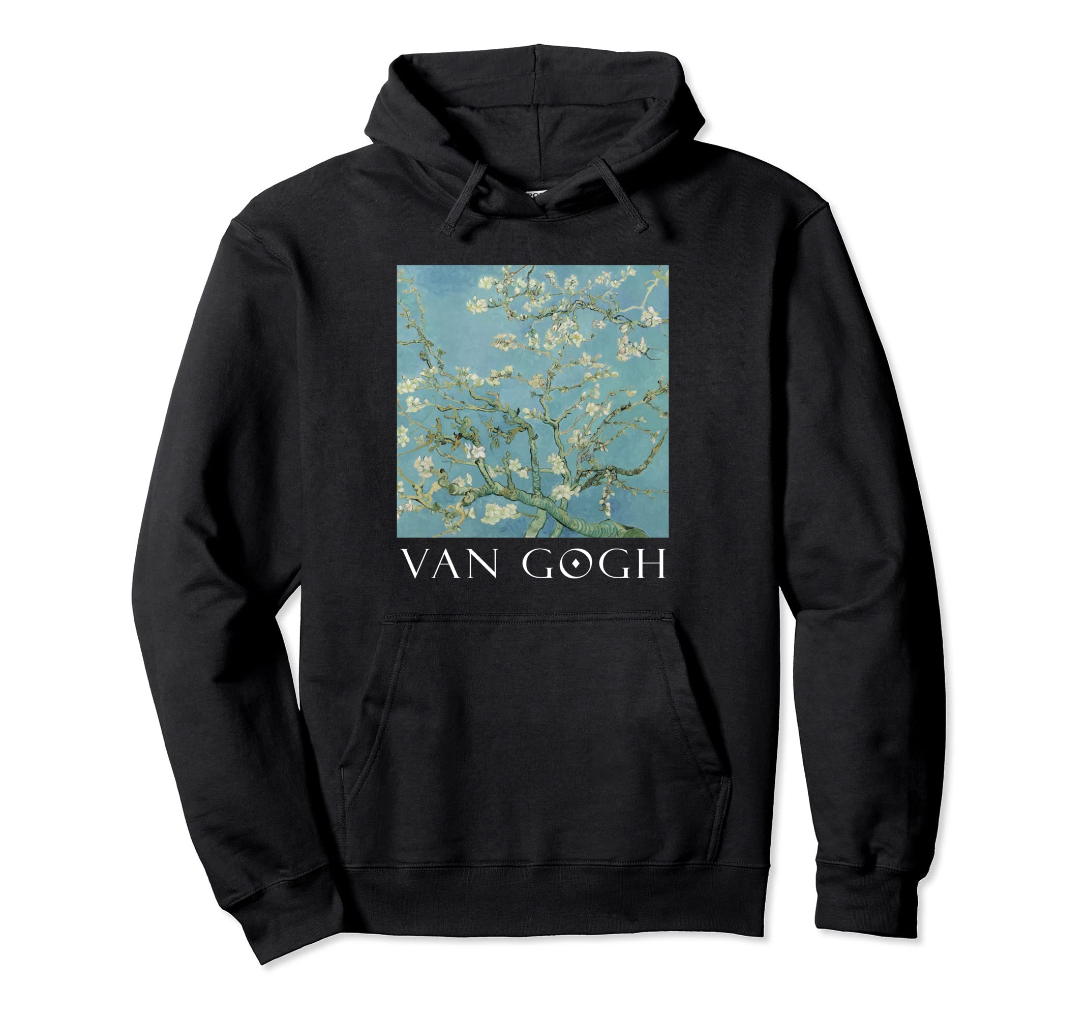 Van Gogh Almond Blossoms Art Aesthetic Hoodie - Minimalist Print Unisex - T-Shirt, Sweatshirt, Hoodie