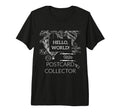 Postcard Collector Deltiologist T-Shirt - Fun Novelty Design for Adults - T-Shirt, Sweatshirt, Hoodie