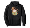 Howdy Western Merry Bright Gingrbread Hoodie - Casual Everyday Wear Unisex - T-Shirt, Sweatshirt, Hoodie