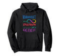 Spectrum Not Deficit Neurology Neuro Hoodie - Custom Art Print for Adults - T-Shirt, Sweatshirt, Hoodie