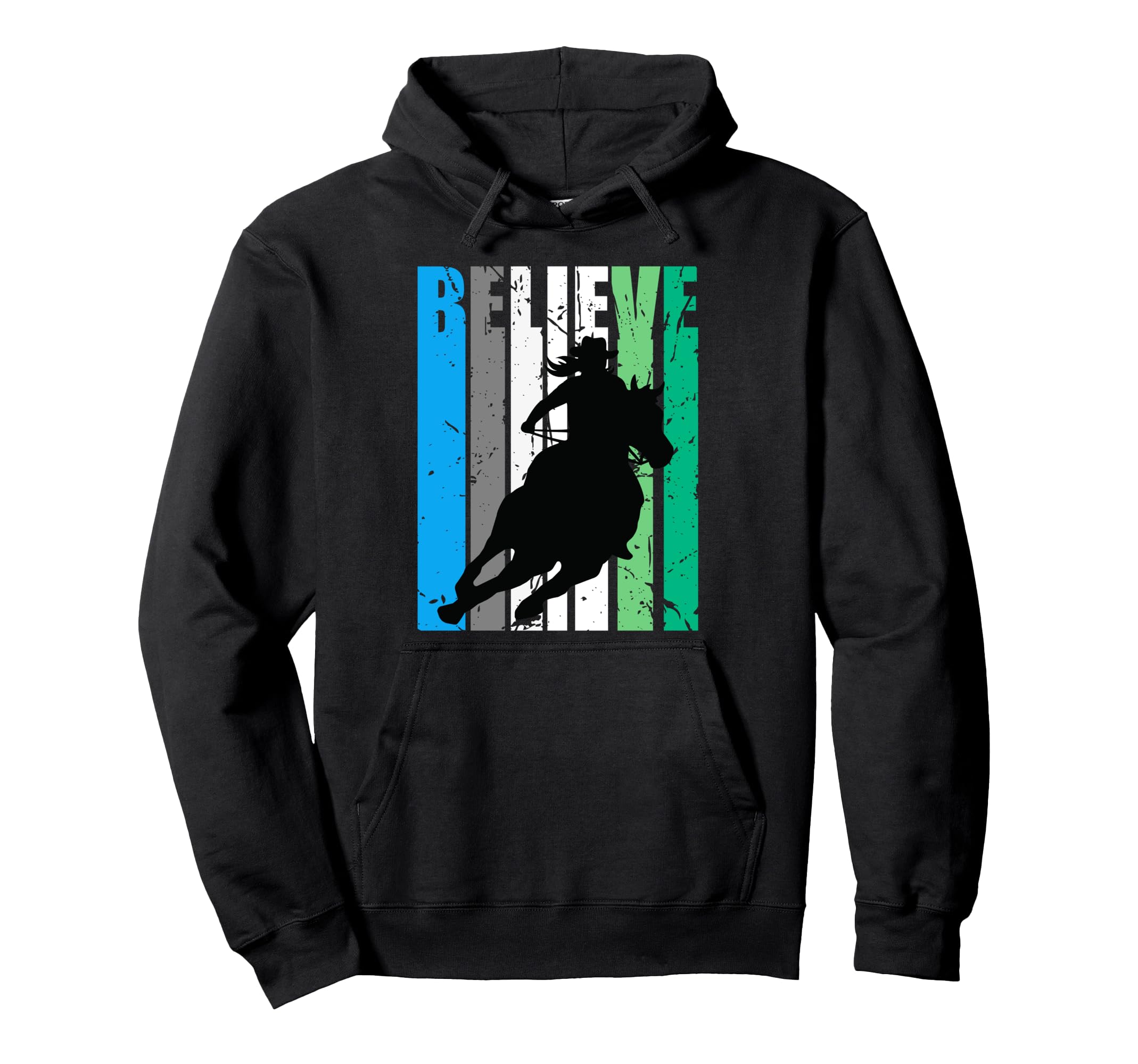 Believe Cowgirls Birthday Southern Hoodie - Graphic Print for Adults - T-Shirt, Sweatshirt, Hoodie