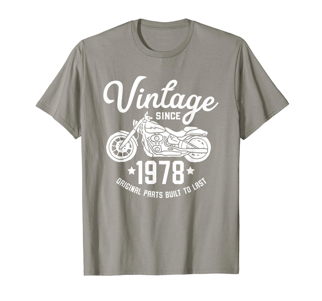 40Th Birthday Motorcycle 1978 Rider T-Shirt - Streetwear Style Men Women - T-Shirt, Sweatshirt, Hoodie