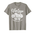 40Th Birthday Motorcycle 1978 Rider T-Shirt - Streetwear Style Men Women - T-Shirt, Sweatshirt, Hoodie