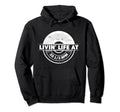 Vinyl Junkie Record Collector Music Hoodie - Fun Novelty Design Men Women - T-Shirt, Sweatshirt, Hoodie