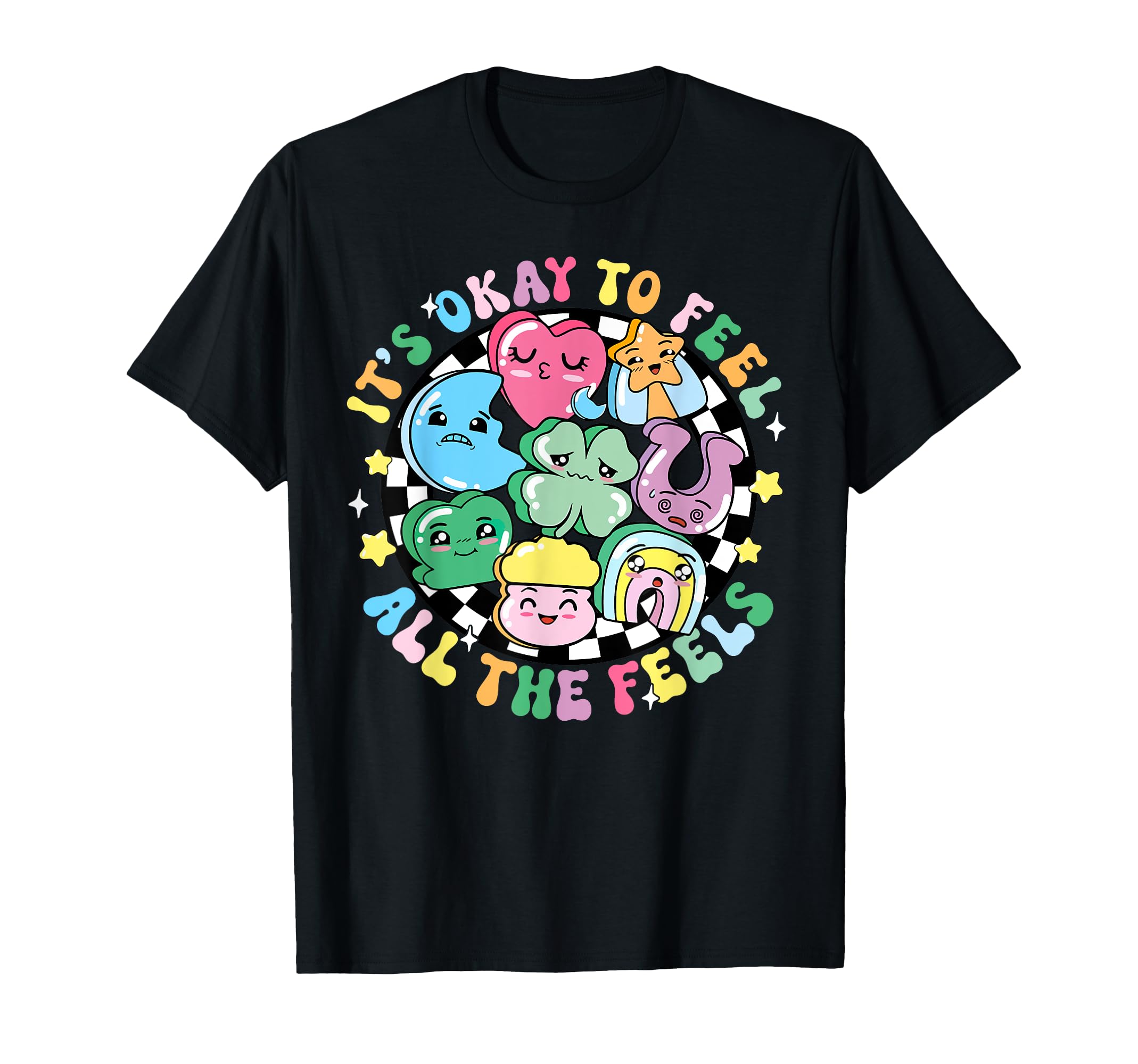 Okay To Feel All Feels St Patricks T-Shirt - Streetwear Style for Adults - T-Shirt, Sweatshirt, Hoodie