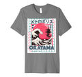 Okayama City 80S Synthwave Kanagawa Wave T-Shirt - Trendy Graphic Unisex - T-Shirt, Sweatshirt, Hoodie