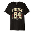 1984 Birthday 84 Born 1984 Typography T-Shirt - Unique Graphic for Adults - T-Shirt, Sweatshirt, Hoodie