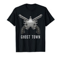 Ghost Town Western Revolvers Cowboy Outlaw T-Shirt - Trendy Graphic Unisex - T-Shirt, Sweatshirt, Hoodie