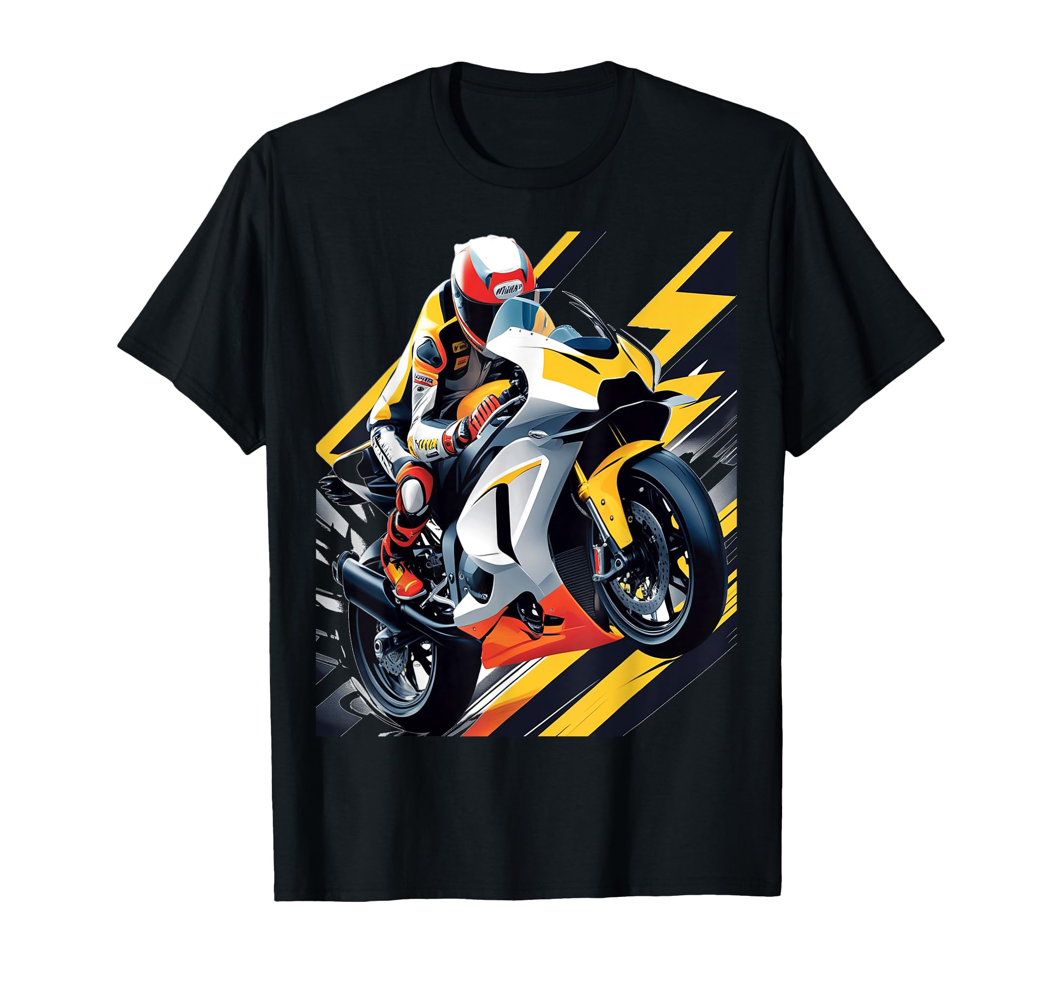 Motorcycle Rider Moto Grand Prix Ride T-Shirt - Trendy Graphic Unisex - T-Shirt, Sweatshirt, Hoodie