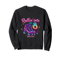 Colorful Roller Skates Awesome Sweatshirt - Novelty Apparel for Adults - T-Shirt, Sweatshirt, Hoodie