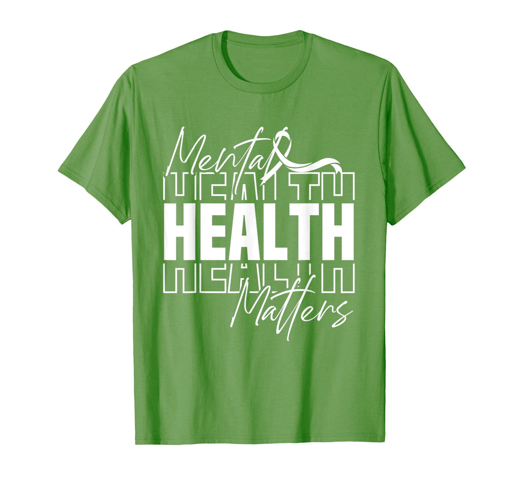 Mental Health Month We Wear Green T-Shirt - Streetwear Style Men Women - T-Shirt, Sweatshirt, Hoodie