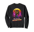 80S Synthwave T Rex Funny Sweatshirt - Aesthetic Graphic for Adults - T-Shirt, Sweatshirt, Hoodie