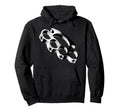 Brass Knuckles Blackwork Tattoo Flash Hoodie - Graphic Print Men Women - T-Shirt, Sweatshirt, Hoodie