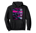 Jdm Race Car 80S And 90S Synthwave Hoodie - Graphic Print Men Women - T-Shirt, Sweatshirt, Hoodie