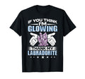 Crystal Healing Labradorite Glow T-Shirt - Custom Art Print Unisex - T-Shirt, Sweatshirt, Hoodie