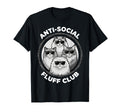 Anti Social Fluff Club Funny Cats T-Shirt - Graphic Print Men Women - T-Shirt, Sweatshirt, Hoodie